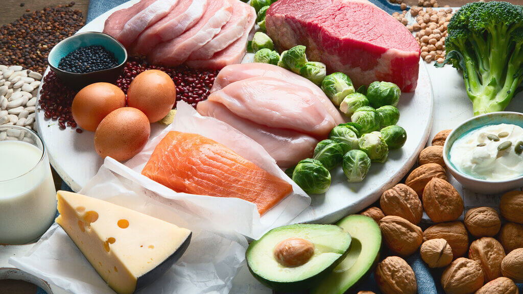 dieta i produkty bogata w białko